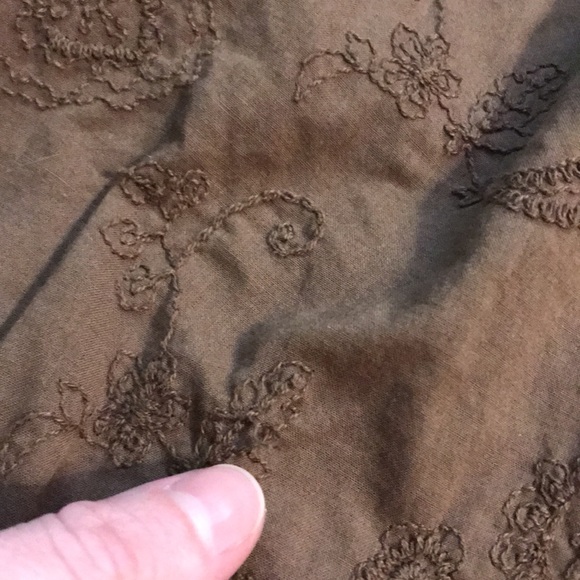 Magellan Brown Blouse - Picture 5 of 14